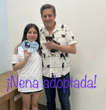 Nena adoptada el 12 de junio de 2026