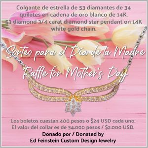 Mother’s Day Raffle/Día de La Madre Sorteo